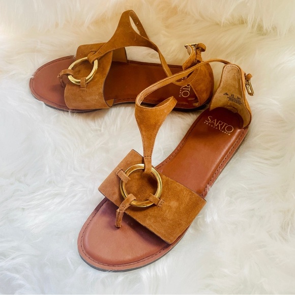 SARTO By Franco Sarto Shoes - SARTO by Franco Sarto A-Lockheart Camel Leather 8.5M 8.5